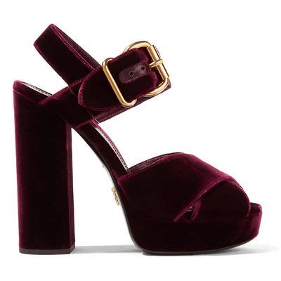 when did the prada velvet platforms come out|I Can’t Stop Dreaming About These Purple Prada Platforms .